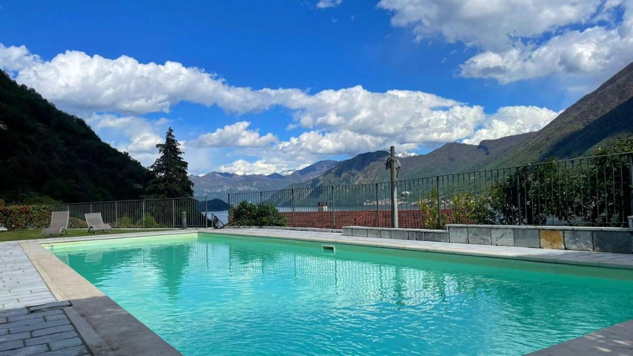 Lake View Apartment Argegno Exteriör bild